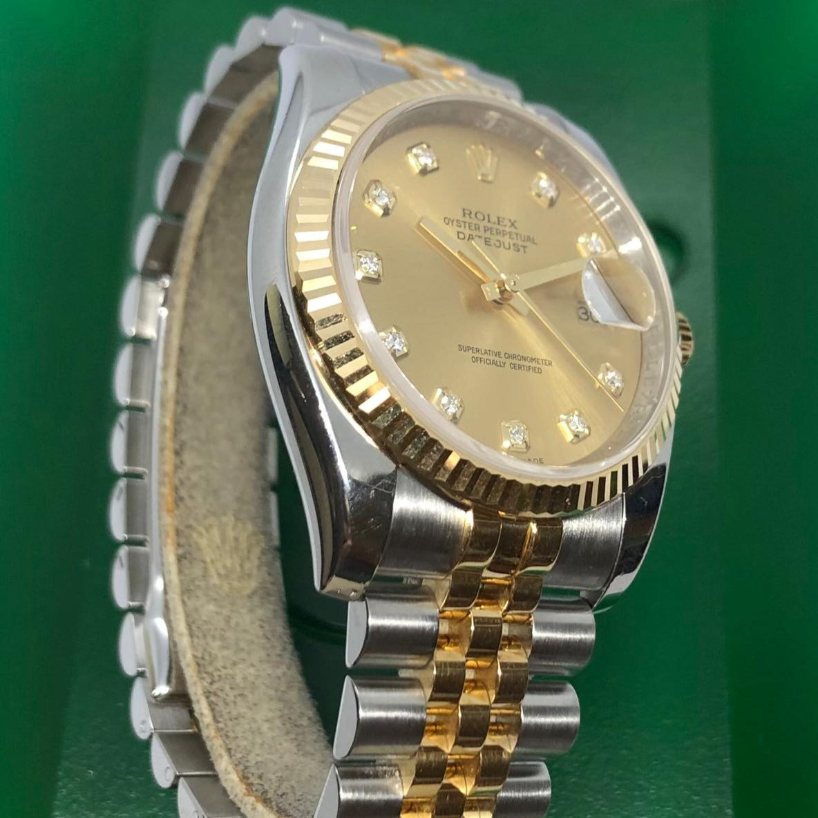 Rolex Datejust 36 mm Acciaio e Oro